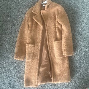 Mid-length Sherpa Coat